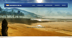 Desktop Screenshot of indonesielink.nl